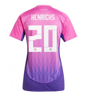 Lacne Ženy Futbalové dres Nemecko Benjamin Henrichs #20 ME 2024 Krátky Rukáv - Preč